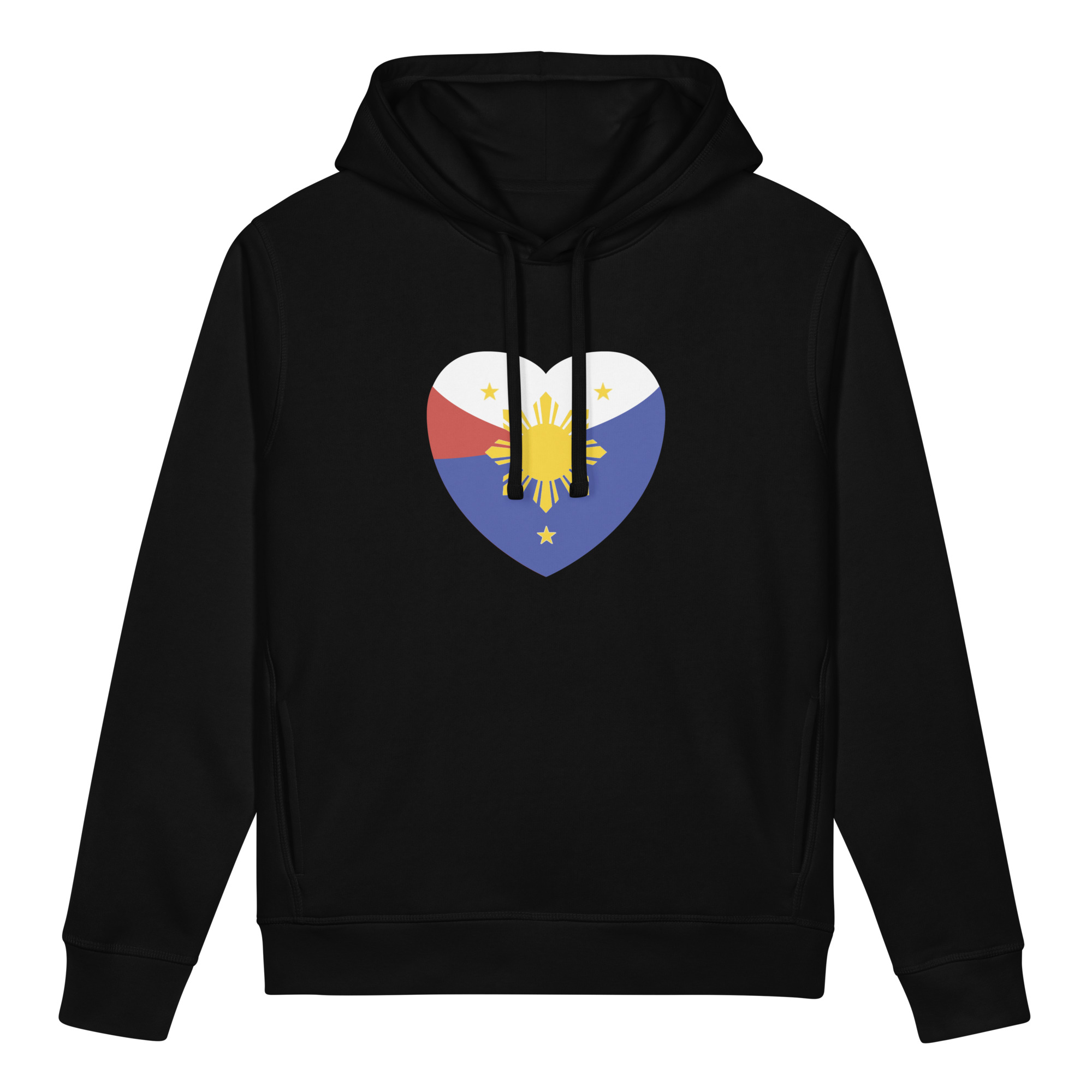 Philippine Heart - Unisex Organic Side Pocket Hoodie